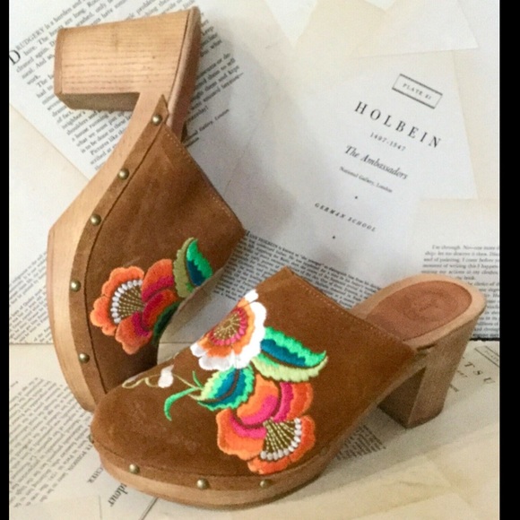 penelope chilvers embroidered clogs